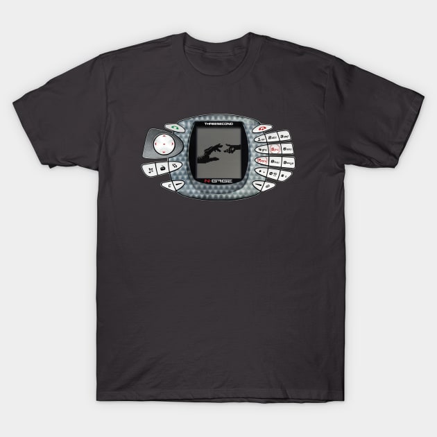 retro vintage gamers smartphone photography T-Shirt by Dezigner007